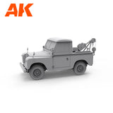 AK Interactive Land Rover 88 Series IIA Crane-Tow Truck Scale Model, 1:35