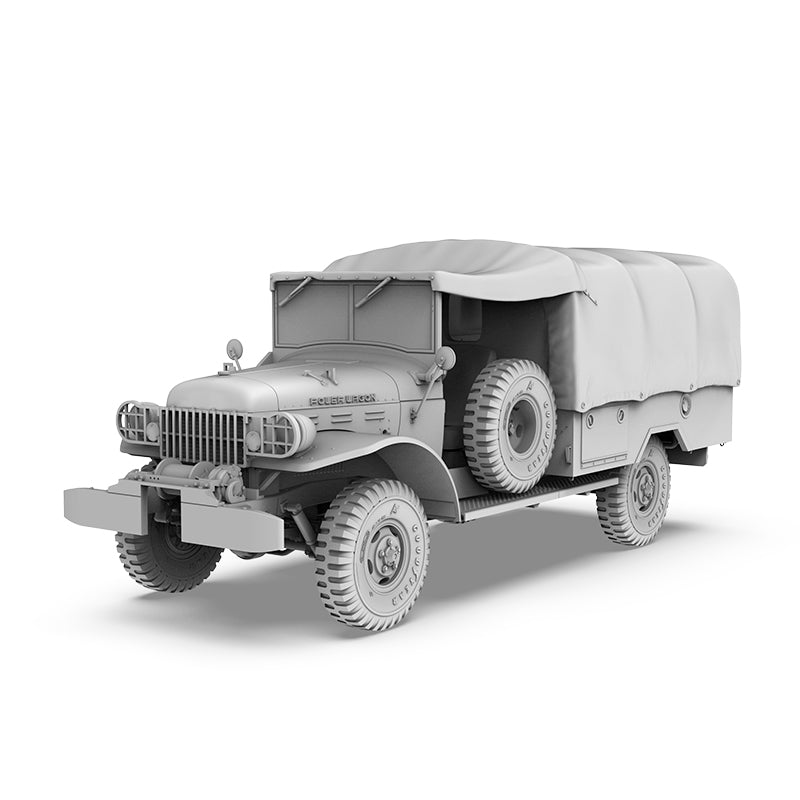 AK Interactive IDF Power Wagon WM300 krovininio sunkvežimio w/winch surenkamas modelis, 1:35