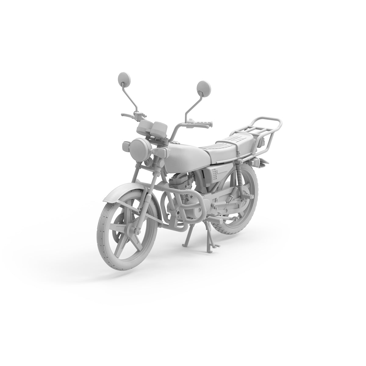 AK Interactive CG125 japoniško motociklo surenkamas modelis, 1:35