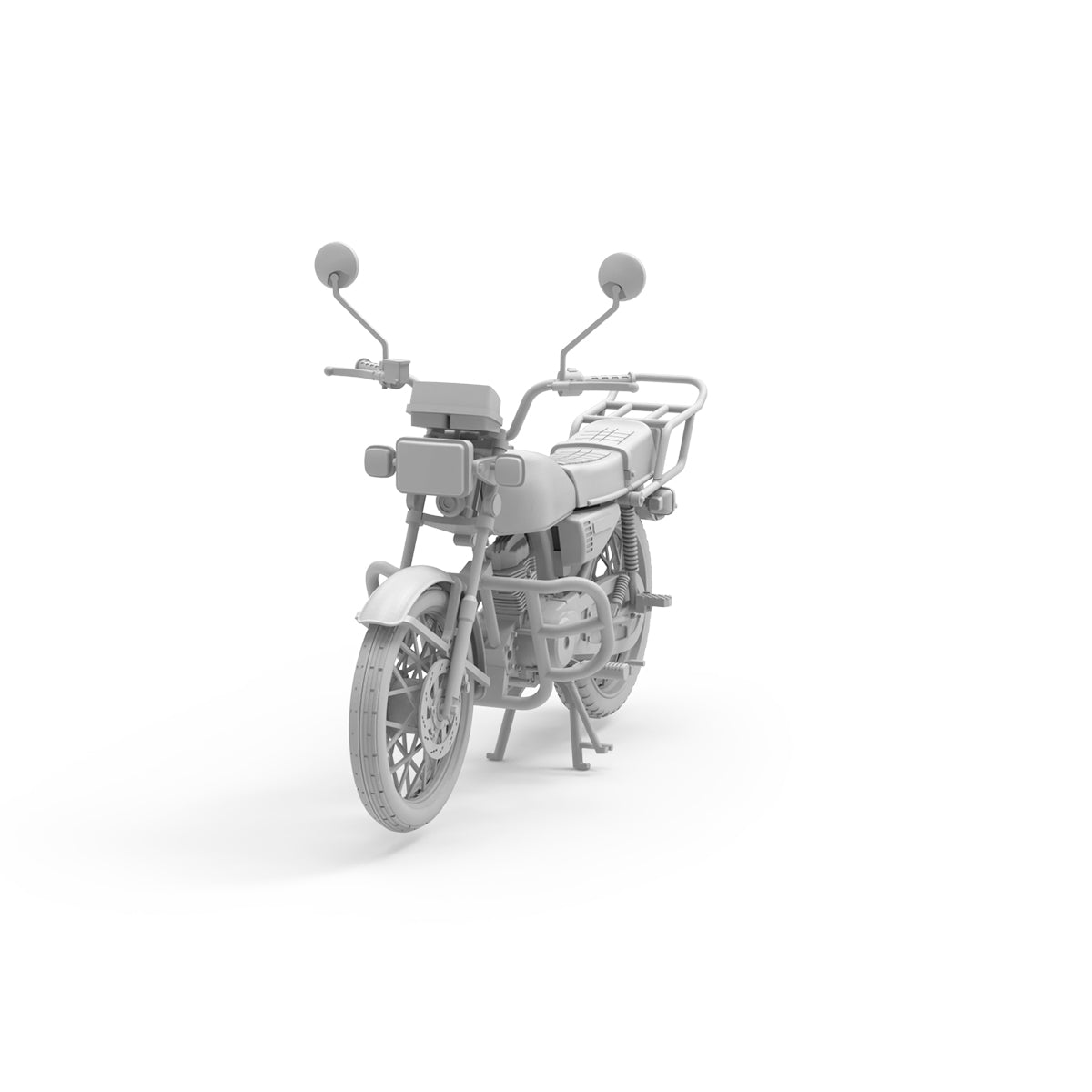 AK Interactive CG125 japoniško motociklo surenkamas modelis, 1:35