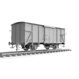 AK Interactive German Railway Covered G10 Wagon Gedeckter Güterwagen vagono surenkamas modelis, 1:35