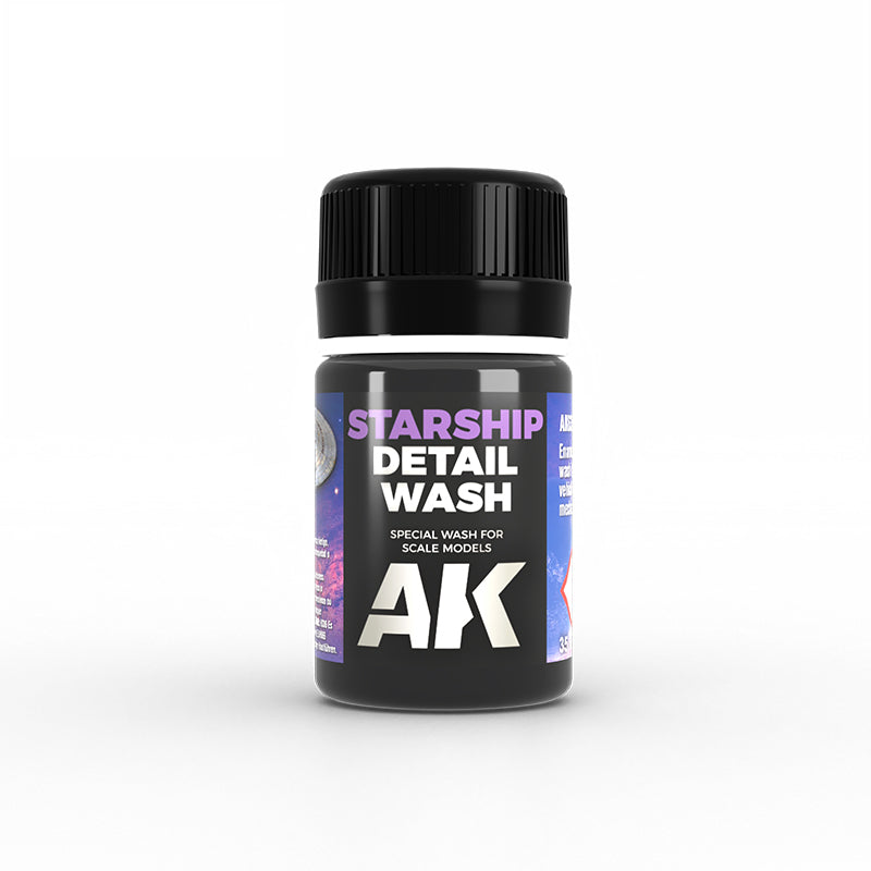 AK Interactive Starship Detail Wash, 35 ml