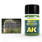 AK Interactive Moss Deposits efekto dažai, 35 ml