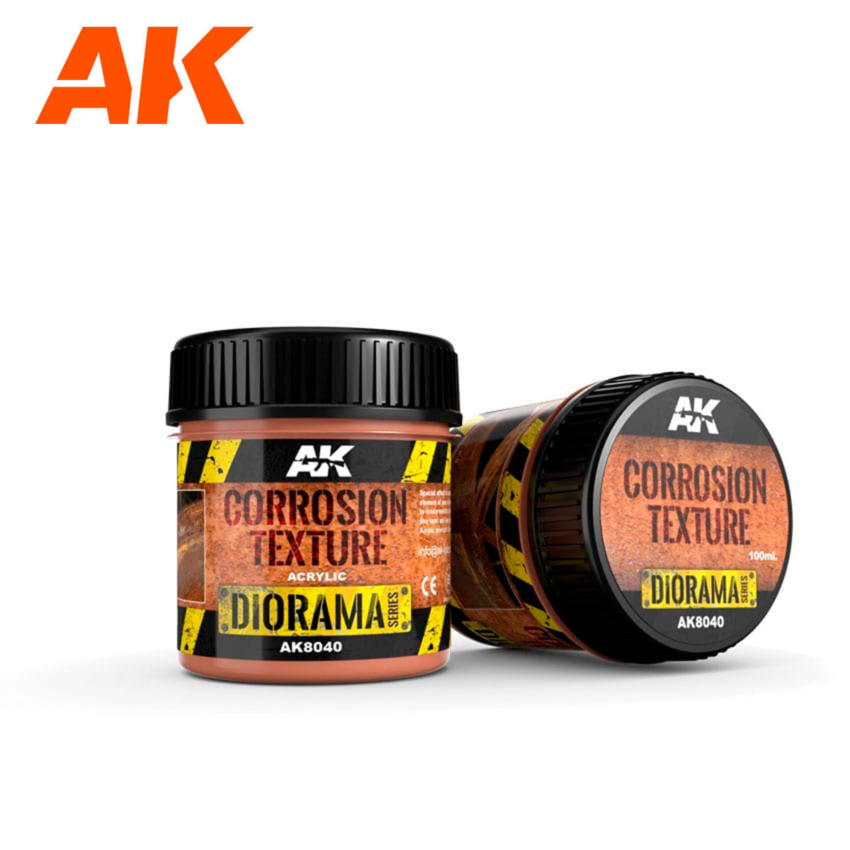 AK Interactive Diorama - Corrosion tekstūra, 100 ml