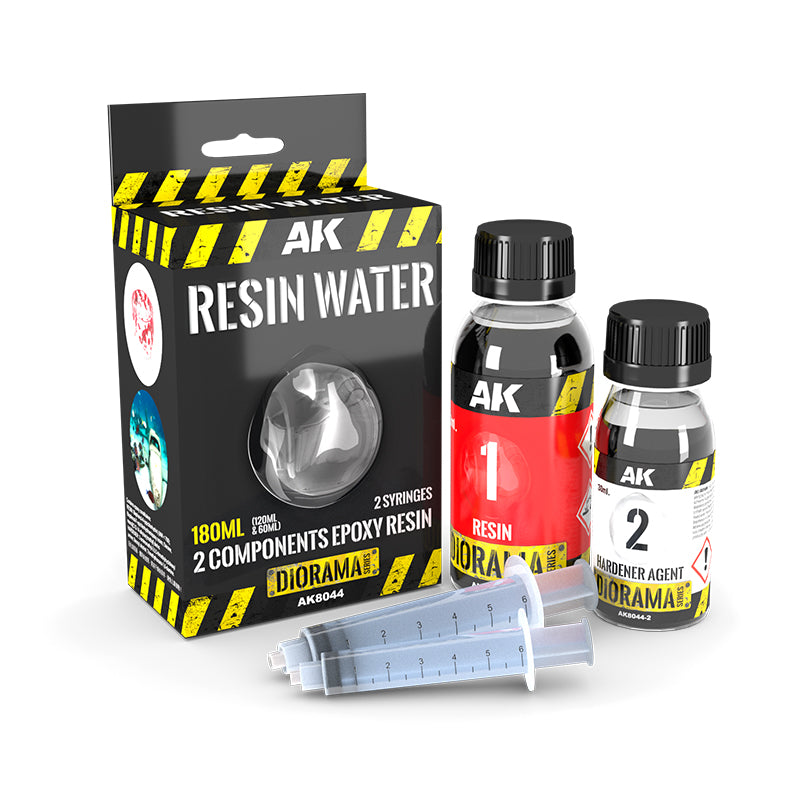 AK Interactive Diorama Resin Water epoksidinė derva, 180 ml