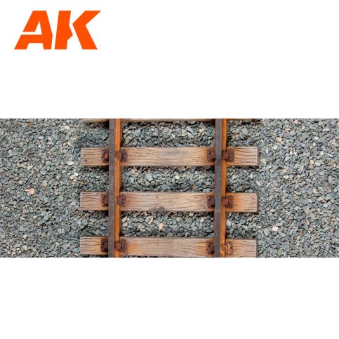 AK Interactive Diorama Railroad Ballast žvyras, 100 ml