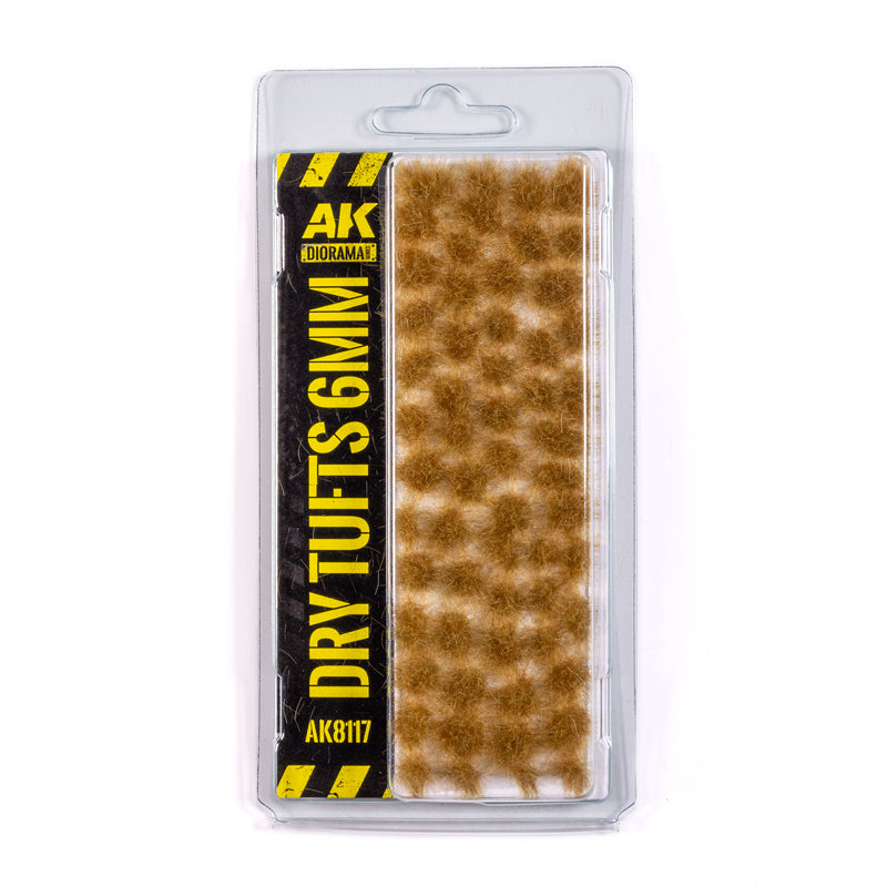 AK Interactive Dry Tufts dekoratyvinės žolės kuokšteliai, 6 mm