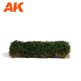 AK Interactive Summer Dark Green Shrubberies dekoratyviniai krūmai, 1:35