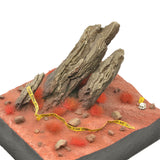 AK Interactive Red Wargame Tufts, 4,5 mm