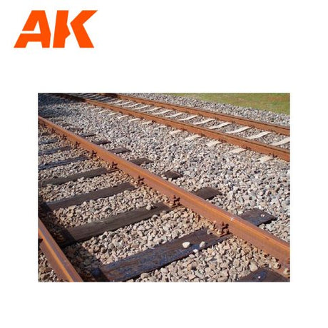 AK Interactive Diorama Small Railroad Ballast žvyras, 100 ml