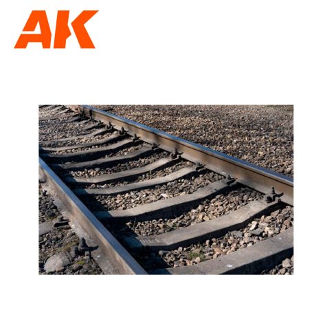 AK Interactive Diorama Small Railroad Ballast, 100 ml