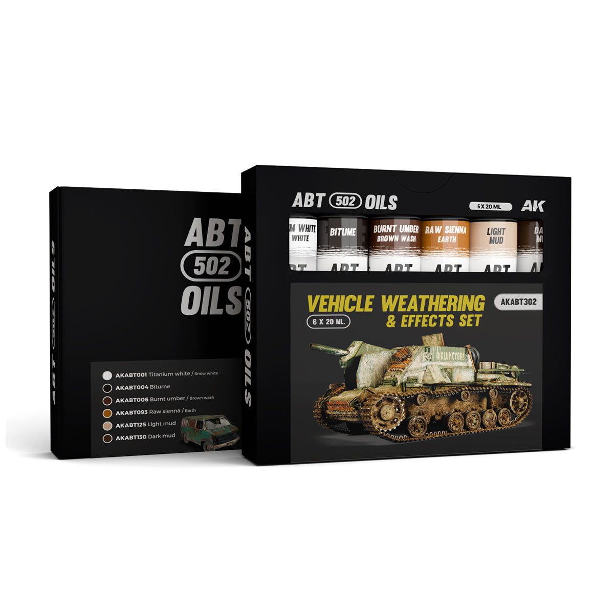 ABTEILUNG 502 Vehicle Weathering & Effects Set, 6x20 ml