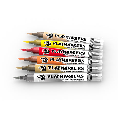 AK Interactive Playmarkers Heroes rinkinys, 6 markeriai
