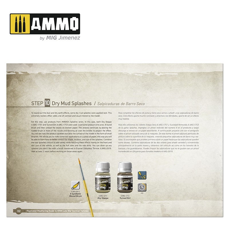 AMMO by Mig “Illustrated Weathering Guide to WWII Late German Vehicles” mokomoji knyga