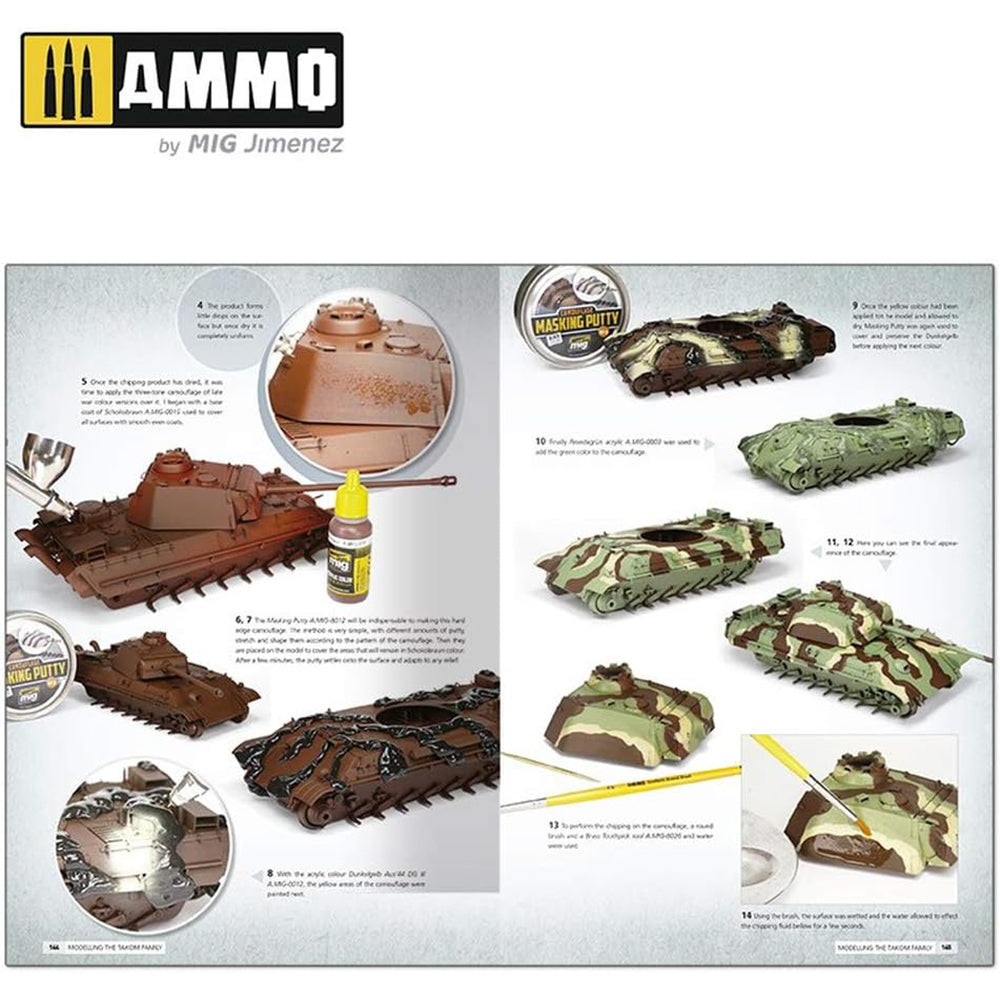 AMMO by Mig Panthers: Modelling The Takom Family mokomoji knyga