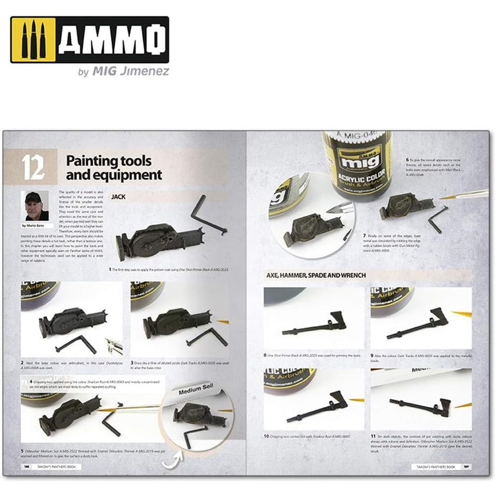 AMMO by Mig Panthers: Modelling The Takom Family mokomoji knyga