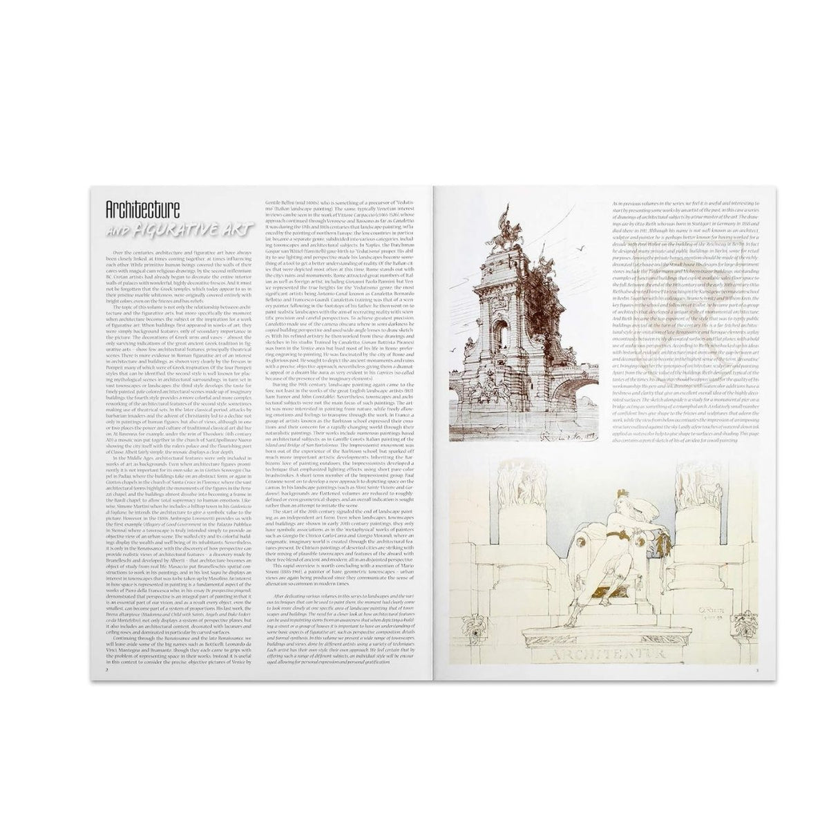 Leonardo Collection mokomoji knyga - Architektūriniai vaizdai