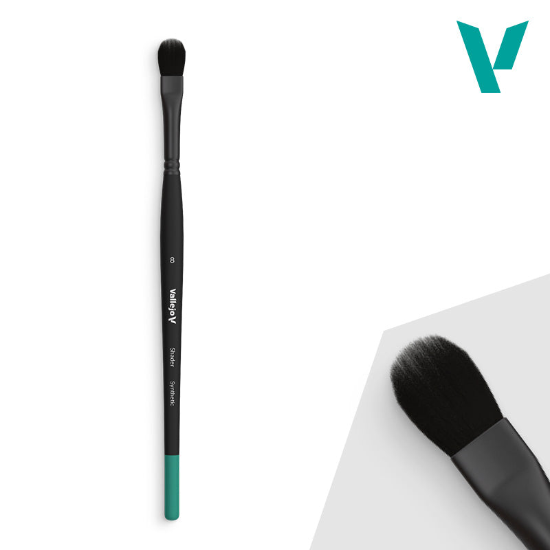 Vallejo Shader Synthetic Filbert Brush