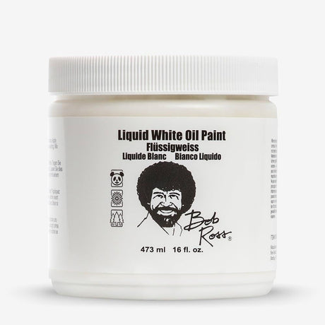 Bob Ross Liquid White Oil Paint