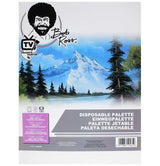 Bob Ross vienkartinė paletė, 50 lapų