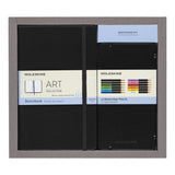Moleskine Sketching Kit - Sketchbook + 12 Watercolour Pencils
