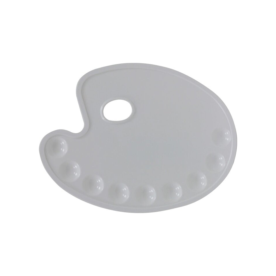 Daler-Rowney Oval Plastic Palette 