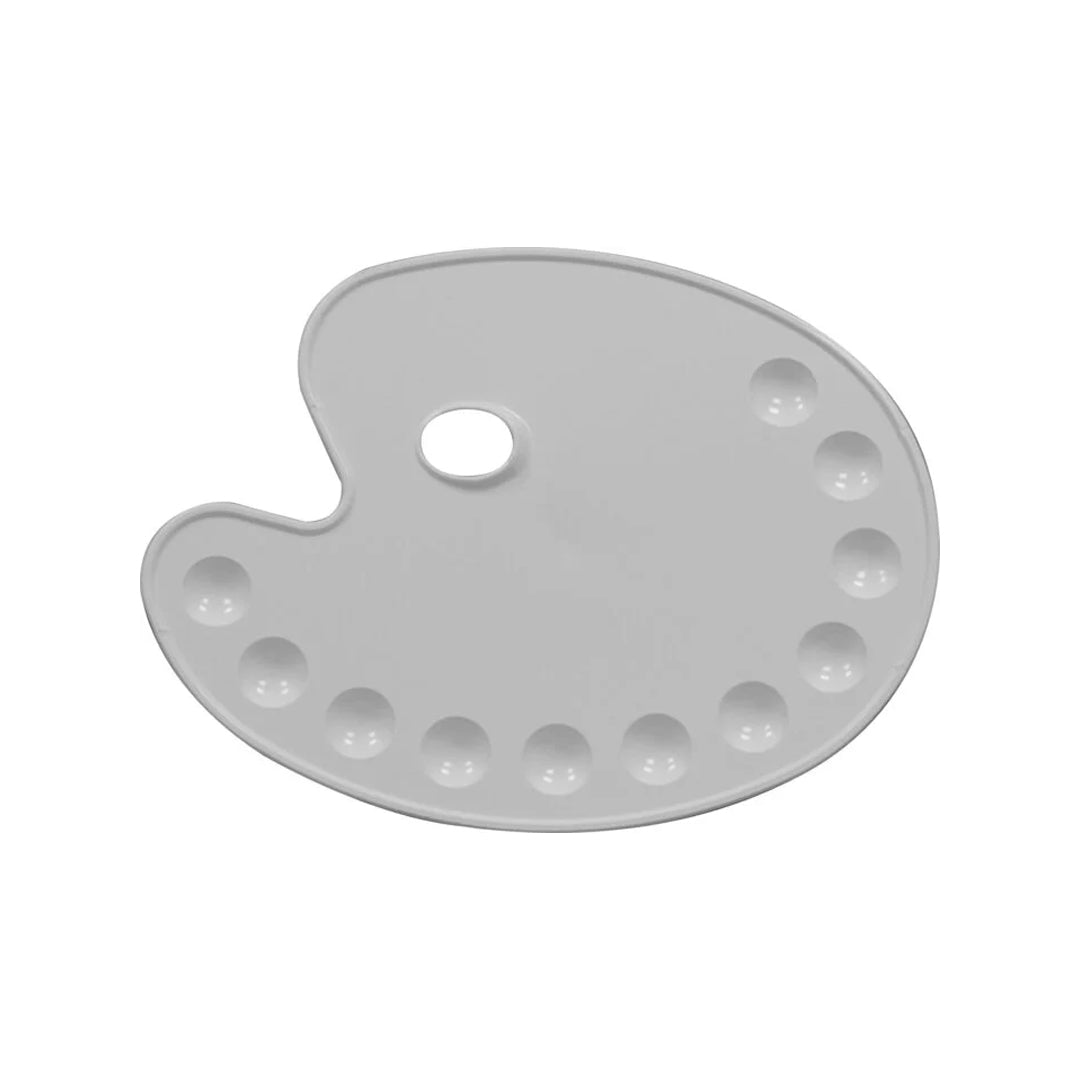 Daler-Rowney Oval Plastic Palette 