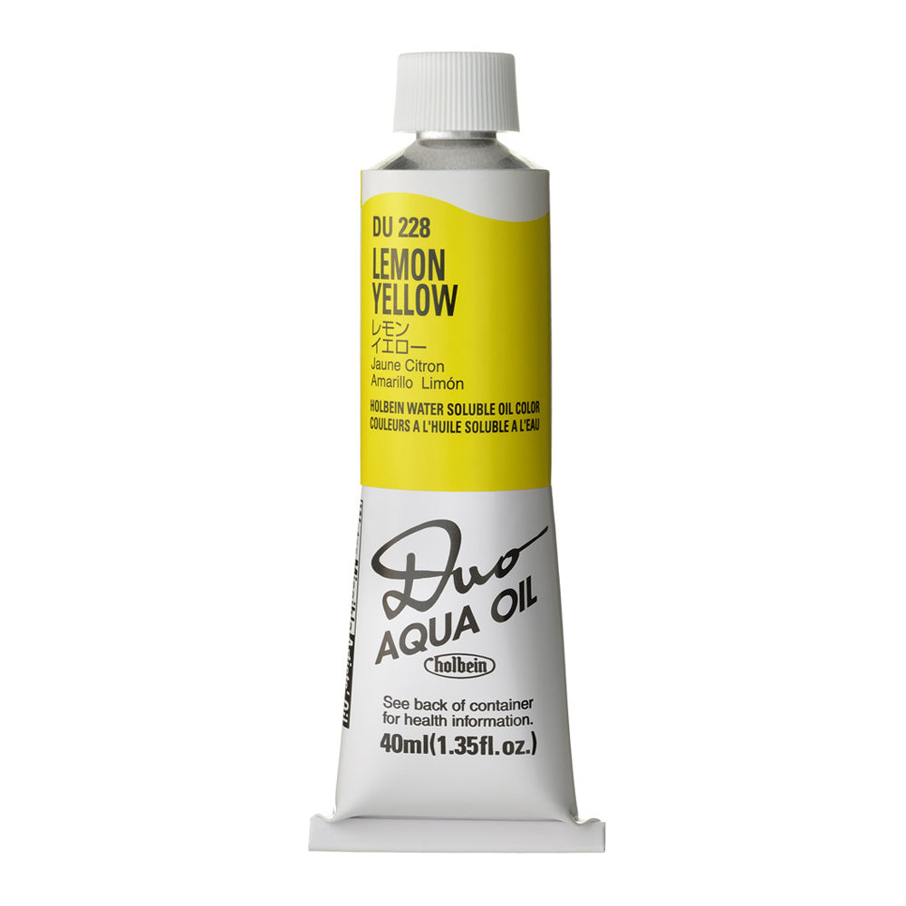 Holbein DUO Aqua Oil vandeniu skiedžiami aliejiniai dažai