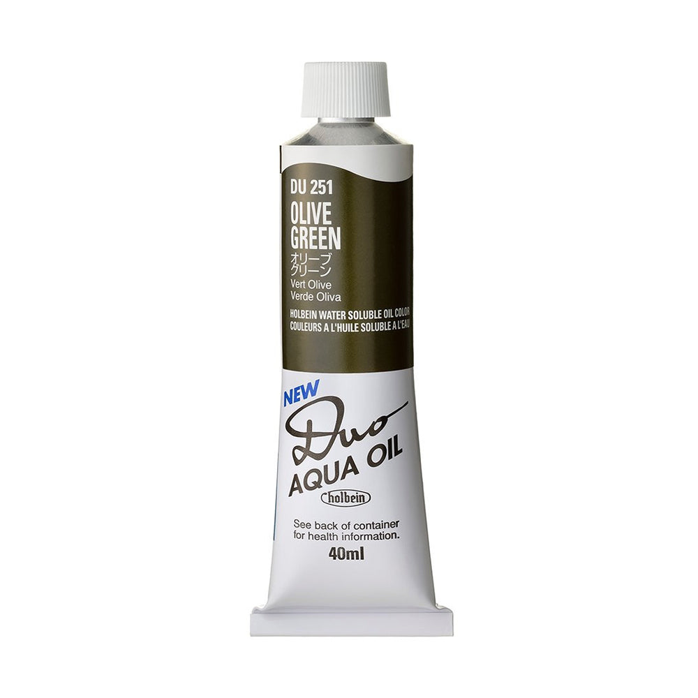 Holbein DUO Aqua Oil vandeniu skiedžiami aliejiniai dažai