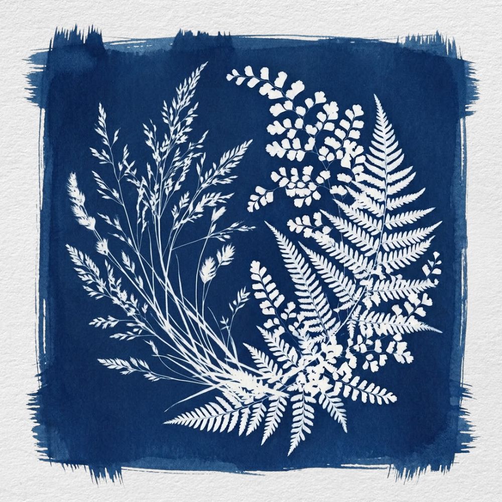 Jacquard Cyanotype popieriaus jautrinimo šviesai miltelių rinkinys