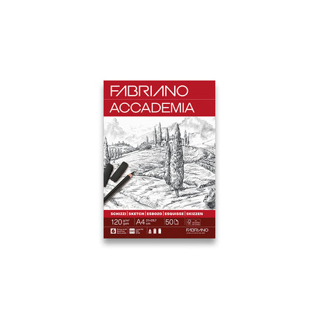 Fabriano Accademia Sketching piešimo bloknotas, 50 lapų, 120 gsm