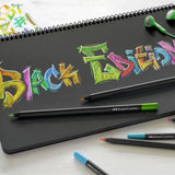 Faber-Castell Black Edition Colour Pencils, 12 colours