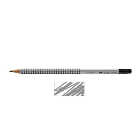 Faber-Castell Grip 2001 Graphite Pencil with Eraser