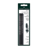 Faber-Castell Pitt Charcoal Pencil Set, 3 pcs.