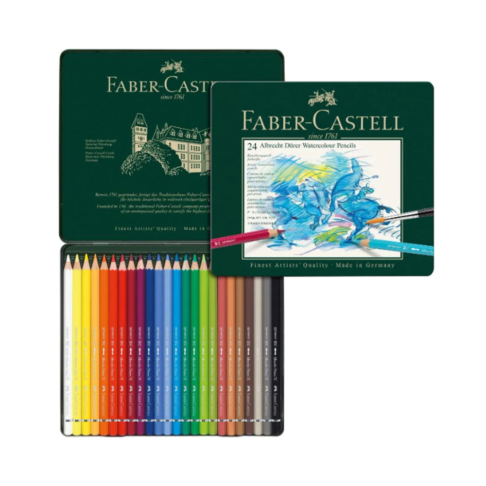 Faber-Castell Albrecht Dürer akvarelinių pieštukų rinkinys, 24 vnt.