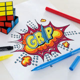 Faber-Castell Grip Felt Tip Pens, 10 pcs.