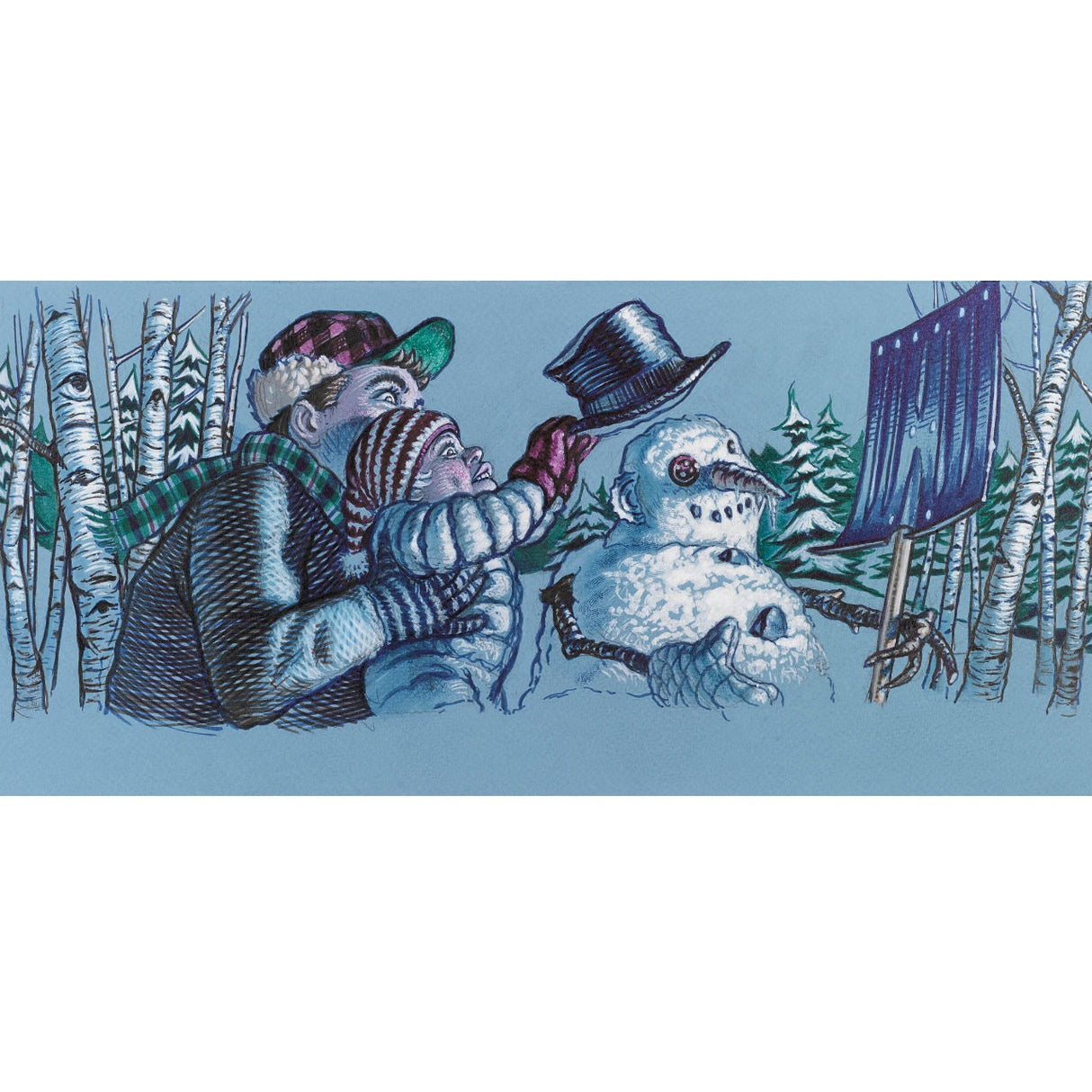 Faber-Castell Pitt Artist Winterlude rašiklių piešimui rinkinys, 6 vnt.