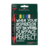 Faber-Castell Multimark akrilinių žymeklių rinkinys, 6 spalvos