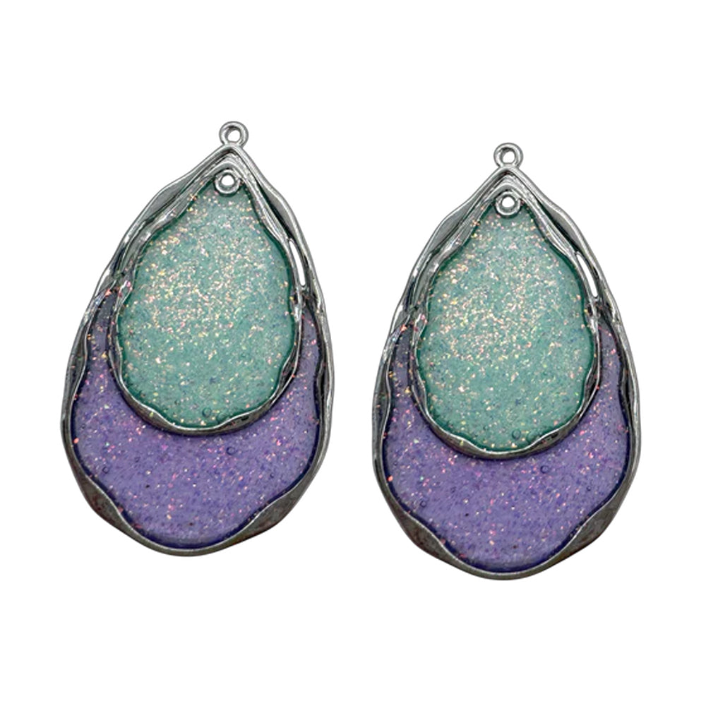 Resin Rockers Glimmer Cure UV derva su perlamutru, kieta, pilnas rinkinys