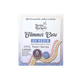Resin Rockers Glimmer Cure UV derva su perlamutru, kieta, pilnas rinkinys