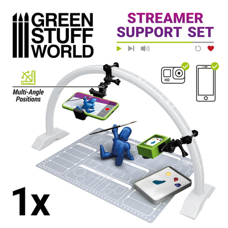Green Stuff World Arch LED lempos laikiklis transliuotojams