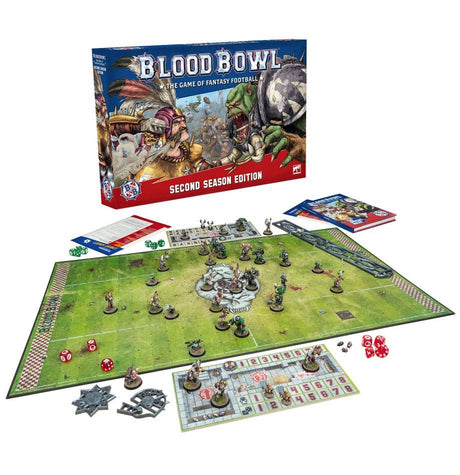 Warhammer Blood Bowl Second Season Edition fantastinis futbolo žaidimas