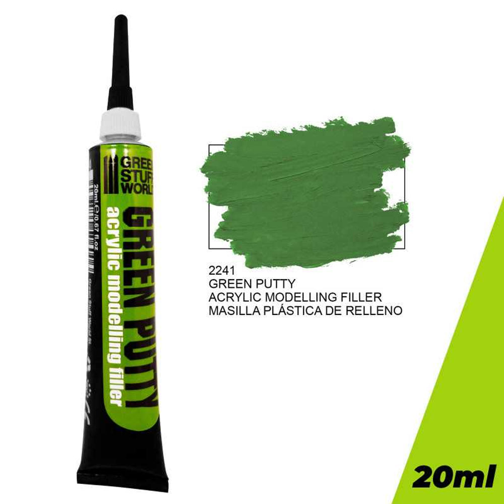 Green Stuff World žalios spalvos glaistas, 20 ml