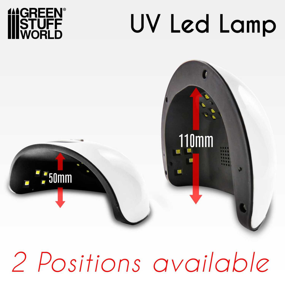 Green Stuff World ultravioletinė LED lempa