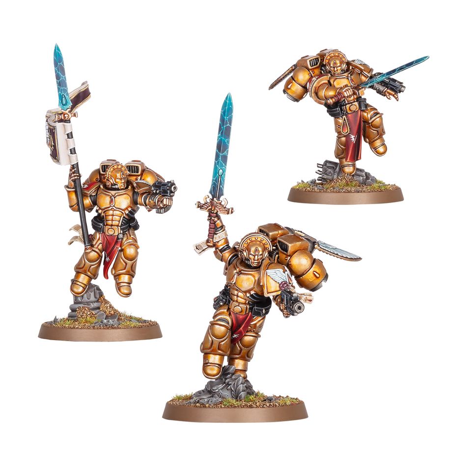 Warhammer 40,000 Blood Angels: Sanguinary Guard miniatiūrų surinkimo rinkinys