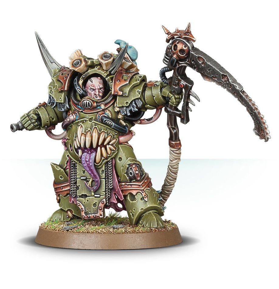 Warhammer 40,000 Death Guard: Deathshroud Bodyguard miniatiūrų surinkimo rinkinys