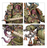 Warhammer 40,000 Death Guard: Deathshroud Bodyguard miniatiūrų surinkimo rinkinys