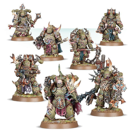Warhammer 40,000 Death Guards: Plague Marines miniatiūrų surinkimo rinkinys