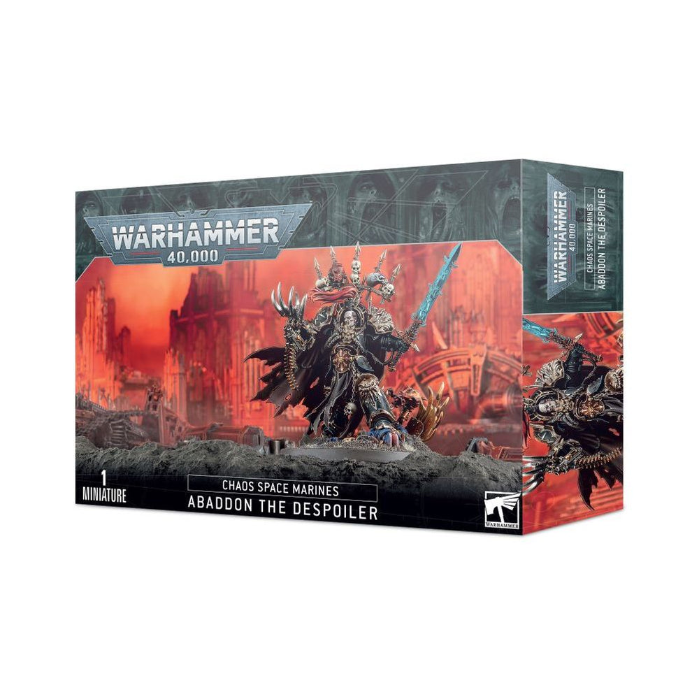 Warhammer 40,000 Abaddon the Despoiler miniatiūros surinkimo rinkinys