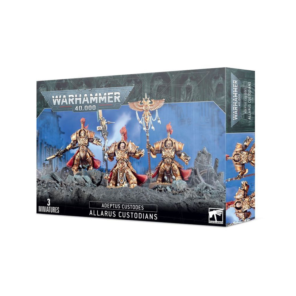 Warhammer 40,000 Adeptus Custodes: Allarus Custodians miniatiūrų surinkimo rinkinys